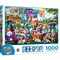 Masterpieces Ez Grip 1000 Piece Jigsaw Puzzle Laundry Day Rascals 34X23.5 Inch